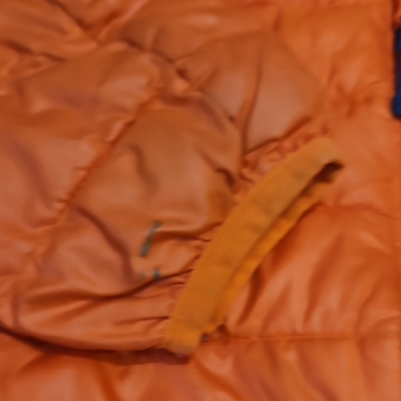 Primark Bright Orange Kids Puffer Jacket - Picture 5 of 7
